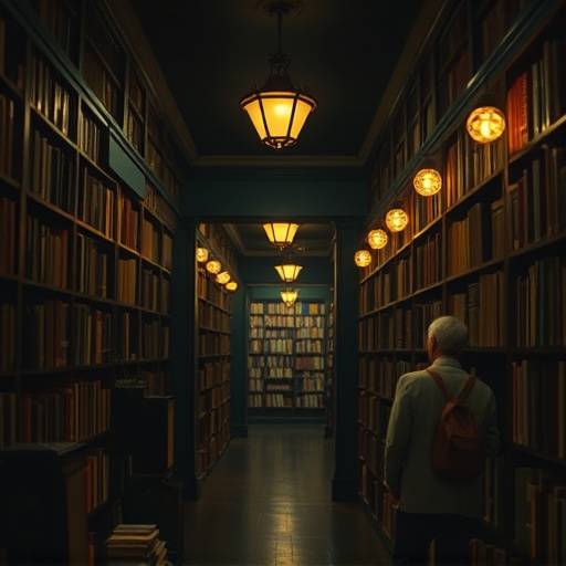 Film still from 'The Last Bookstore', directed by Olivia Chen